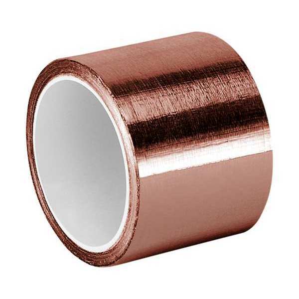 WL01 1PC Tapecase Foil Tape, 2 In. x 6 Yd., Copper