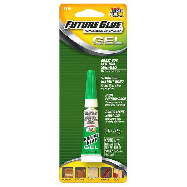 WL01 1PC Super Glue Instant Adhesive, Future Glue Series, Clear, 0.07 oz, Tube