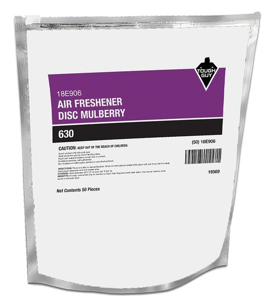 WL01 Air Freshner Disc, Mulberry, PK50