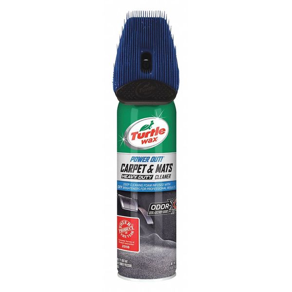 WL01 Turtle Wax Automotive Carpet Cleaner, Aerosol, 18 Oz.