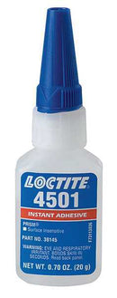 WL01 1PC Loctite Instant Adhesive, 4501 Series, Clear, 0.7 oz, Bottle