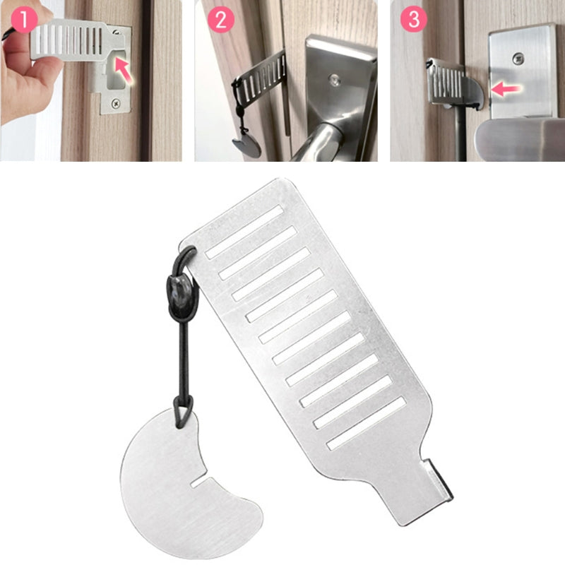 SK781-Punch-free Portable Door Blocker Anti-theft Lock