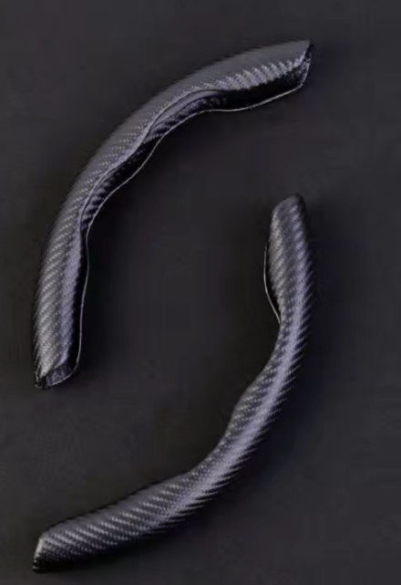 SK746-Carbon Fiber Pattern Car Steering Wheel Cover