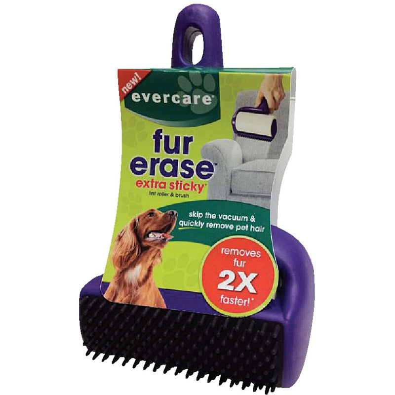 DX08 Evercare Fur Erase 4 In. Roller with Brush Pet Hair Remover 617112 801079