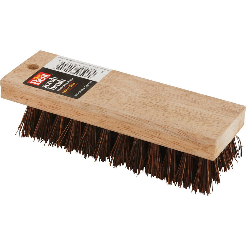 DX08 Do it 7-1-4 In. Palmyra Bristle Hardwood Scrub Brush 89615 616354
