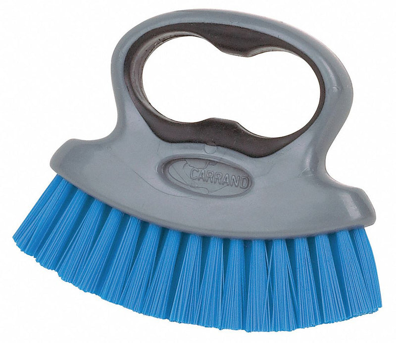DX08 Carrand Scrub Brush,6-1-2" L,Blue  92047 ZO-G5106245
