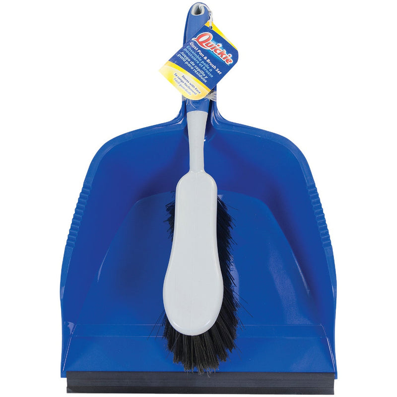 DX08 Quickie Blue Dust Pan & Brush Set 410 631997