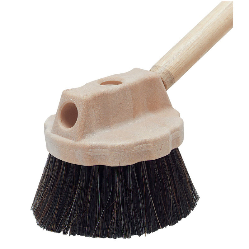 DX08 DQB 4-1-2 In. Round Horsehair & Poly Window Brush 11730 623249