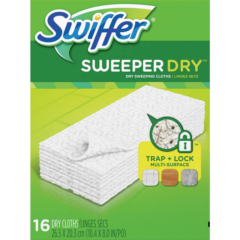 DX08 Swiffer Sweeper Dry Cloth Mop Refill (16-Count) 13093 615891