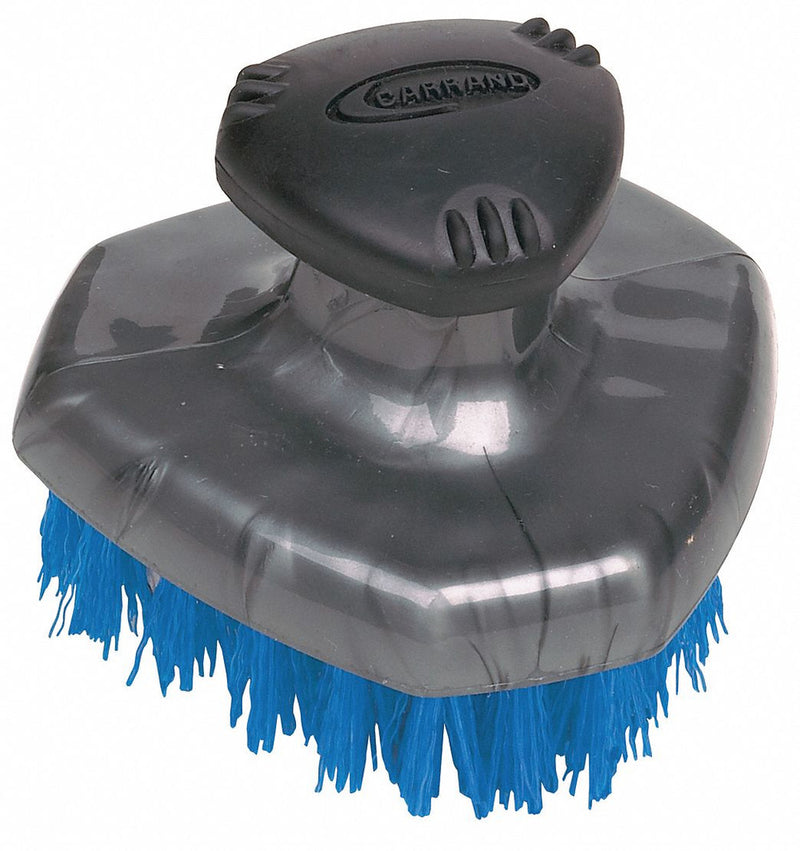 DX08 Carrand Tire Brush,4-1-2" L,Blue  92014 ZO-G5107112