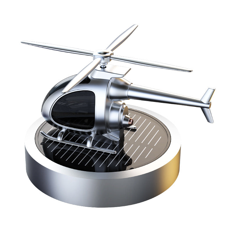 SK860-Solar Powered Car Perfume Ornaments Red