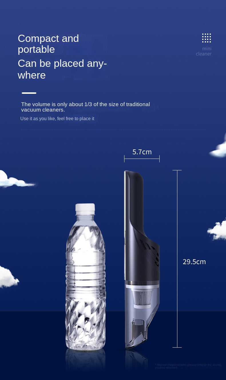 SK840-Car Vacuum Cleaner Wireless Charging Car Home