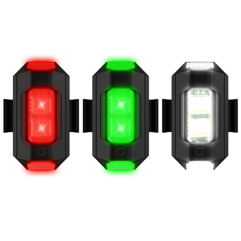 SK935-Signal Light Drone With Strobe Light 7 Colors Turn Signal Indicator