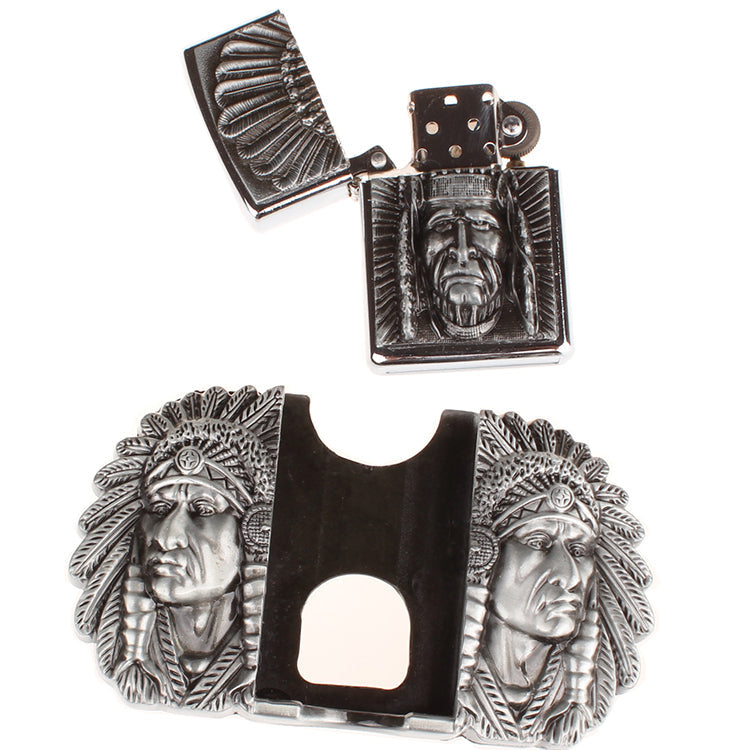 SK847-Indian Kerosene Lighter Belt Men's