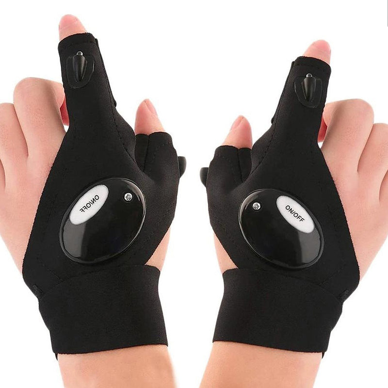 SK790-Luminous LED Fishing Gloves With Light