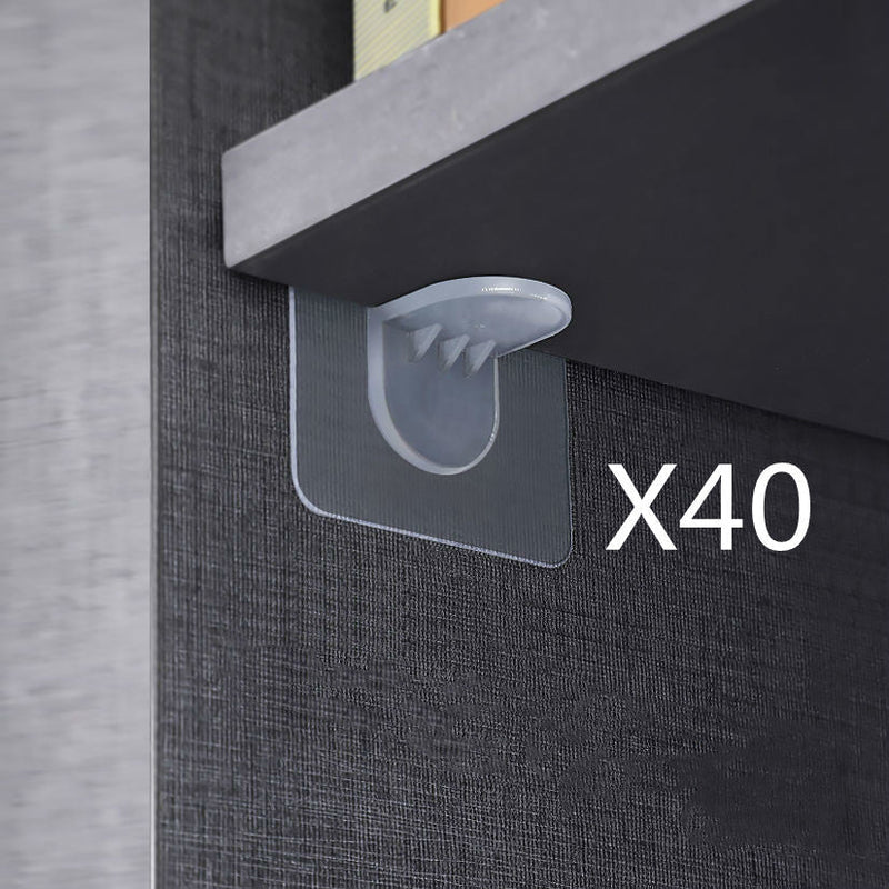 SK744-Wardrobe Seamless Paste Layered Punch-free Cabinet Clapboard Hook