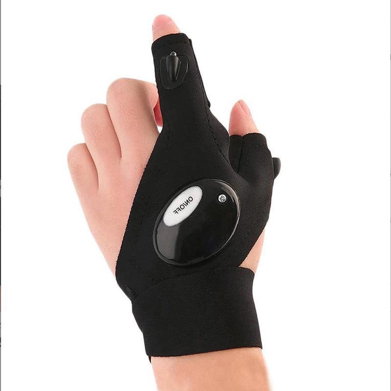 SK790-Luminous LED Fishing Gloves With Light