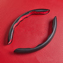 SK746-Carbon Fiber Pattern Car Steering Wheel Cover