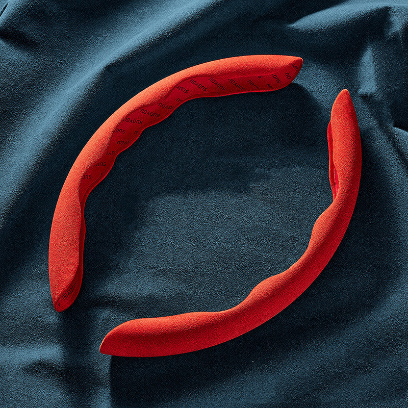 SK746-Carbon Fiber Pattern Car Steering Wheel Cover