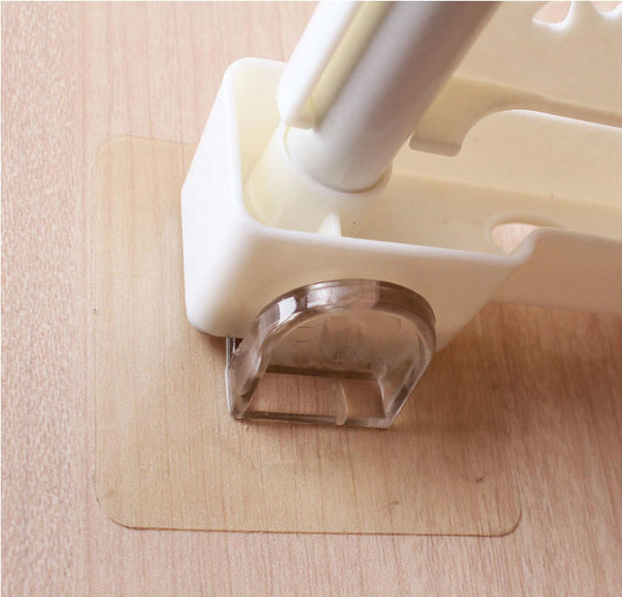 SK744-Wardrobe Seamless Paste Layered Punch-free Cabinet Clapboard Hook