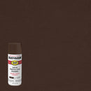 WL01 Rust-Oleum Rust-Oleum Stops Rust Decor 12 Oz. Satin Spray Paint, Dark Brown