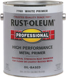WL01 Rust-Oleum Rust-Oleum Professional High Performance Metal Primer, White, 1 Gal.
