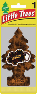 WL01 Little Trees Little Trees Car Air Freshener, Leather