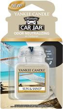 WL01 Yankee Candle Yankee Candle Car Jar Ultimate Car Air Freshener, Sun & Sand