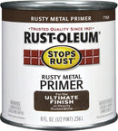 WL01 Rust-Oleum Rust-Oleum Stops Rust Rusty Metal Primer, Red/Brown, 1/2 Pt.