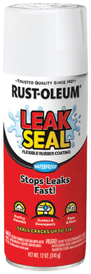 WL01 Rust-Oleum Rust-Oleum LeakSeal 12 Oz. Flexible Rubber Coating, White