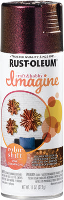 WL01 Rust-Oleum Rust-Oleum 11 Oz. Champagne Pink Imagine Craft & Hobby Color Shift Spray Paint