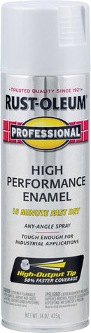 WL01 Rust-Oleum Rust-Oleum Professional Fast Dry 14 Oz. Gloss High Performance Enamel Spray Paint, Aluminum