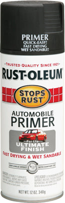 WL01 Rust-Oleum Rust-Oleum Stops Rust Dark Gray 12 Oz. Spray Automotive Paint Primer