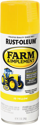 WL01 Rust-Oleum Rust-Oleum 12 Oz. JD Yellow Farm & Implement Spray Paint