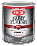 WL01 Krylon Krylon Rust Tough Primer, Red Oxide, 1 Qt.