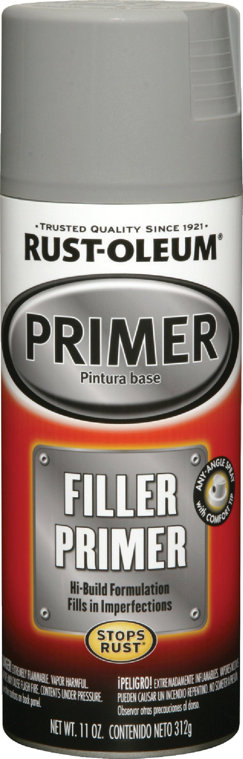 WL01 Rust-Oleum Rust-Oleum Stops Rust Gray 11 Oz. Automotive Spray Filler Primer