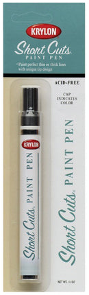 WL01 Krylon Krylon Short Cuts 1/3 Fl Oz Black Gloss Paint Pen