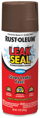 WL01 Rust-Oleum Rust-Oleum LeakSeal 12 Oz. Flexible Rubber Coating, Brown