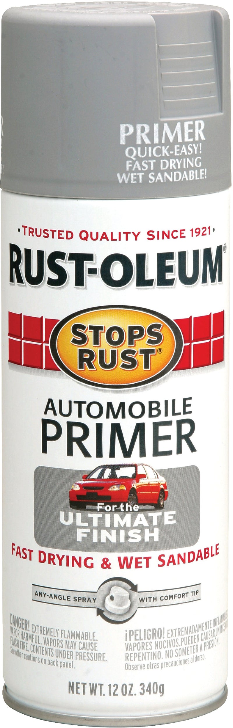 WL01 Rust-Oleum Rust-Oleum Stops Rust Light Gray 12 Oz. Spray Automotive Paint Primer