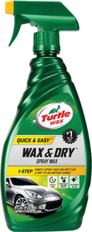 WL01 Turtle Wax Turtle Wax Wax & Dry 26 Oz. Trigger Spray Car Wax