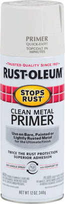 WL01 Rust-Oleum Rust-Oleum 12 Oz. White Clean Metal Spray Primer