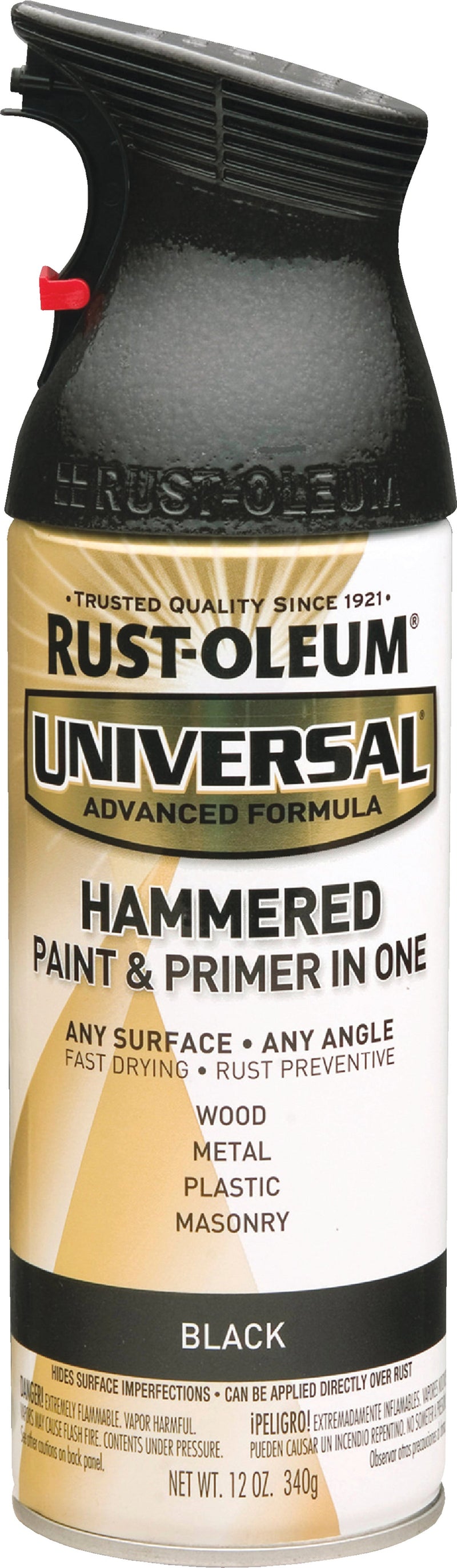 WL01 Rust-Oleum Rust-Oleum Universal 12 Oz. Hammered Black Paint