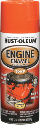 WL01 Rust-Oleum Rust-Oleum Stops Rust 12 Oz. Gloss Chevy Orange Engine Enamel Spray Paint