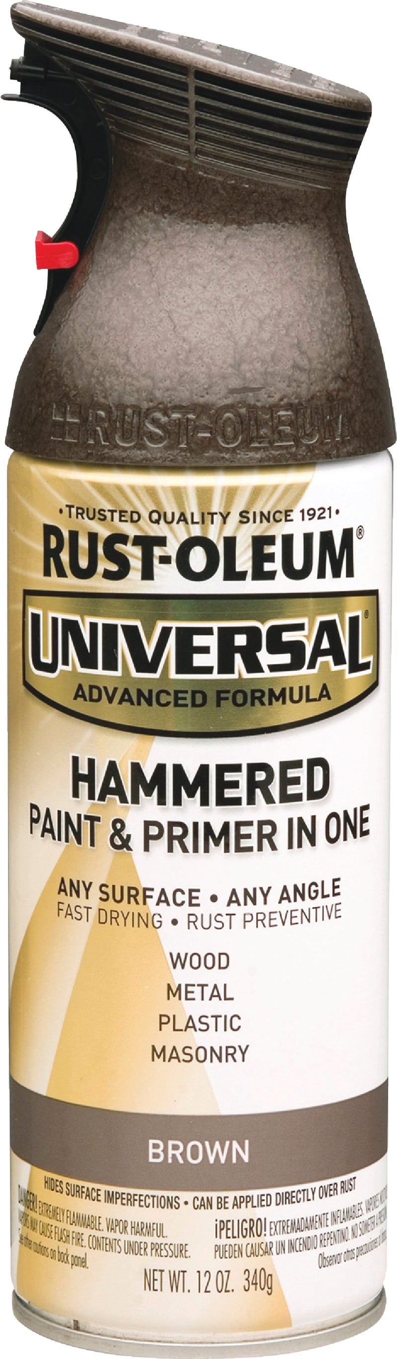 WL01 Rust-Oleum Rust-Oleum Universal 12 Oz. Hammered Brown Paint