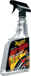 WL01 Meguiars Meguiars Hot Shine High Gloss 24 Oz. Trigger Spray Tire Shine