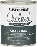 WL01 Rust-Oleum Rust-Oleum Chalked Charcoal Ultra Matte 30 Oz. Chalk Paint