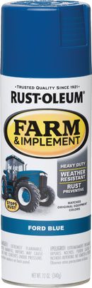 WL01 Rust-Oleum Rust-Oleum 12 Oz. Ford Blue Farm & Implement Spray Paint