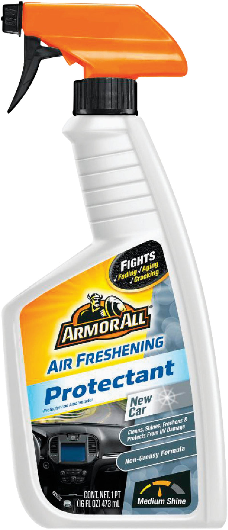WL01 Armor All Armor All 16 Oz. Pump Spray Air Freshening Protectant, New Car Scent
