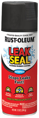 WL01 Rust-Oleum Rust-Oleum LeakSeal 12 Oz. Flexible Rubber Coating, Black
