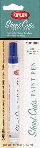 WL01 Krylon Krylon Short Cuts 1/3 Fl Oz Ocean Blue Gloss Paint Pen